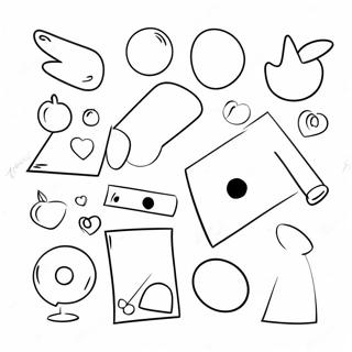 Matching Shapes Coloring Page 66634-53430