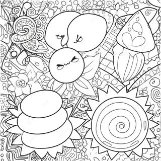 Matching Shapes Coloring Page 66634-53432