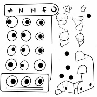 Numberblocks 1000 Coloring Page 66643-53436