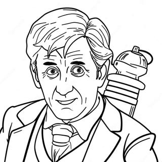 Dr. Who Coloring Pages