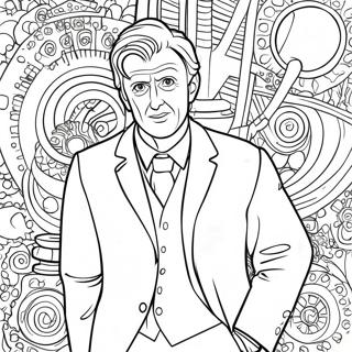 Dr Who Coloring Page 6666-5430