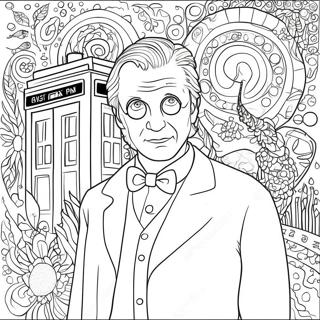 Dr Who Coloring Page 6666-5432