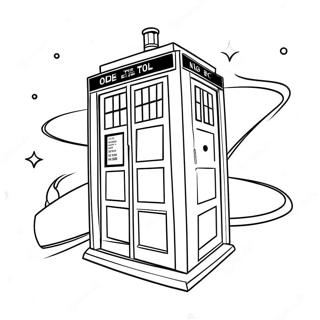 Dr. Who Coloring Pages