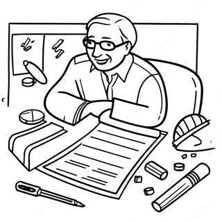 Economics Coloring Pages