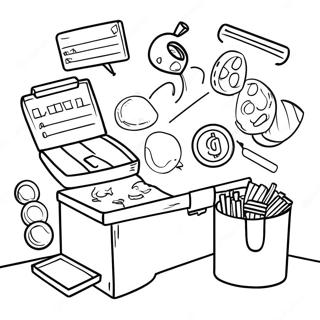 Fun Economics Concepts Coloring Page 66694-53478