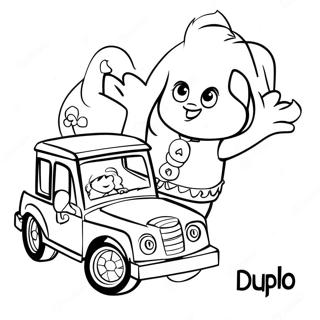 Duplo Coloring Page 66723-53499