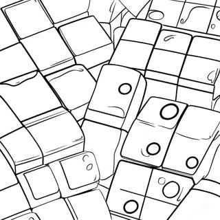 Colorful Duplo Blocks Coloring Page 66724-53501