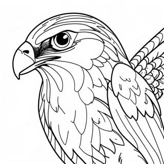 Falcon Coloring Pages