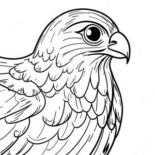 Falcon Coloring Page 66733-53506