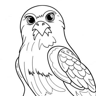 Falcon Coloring Page 66733-53507