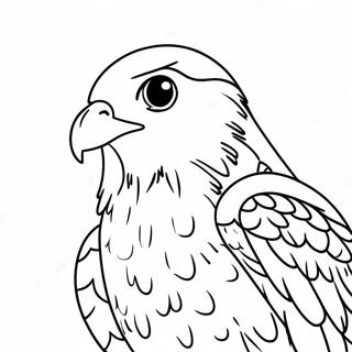 Falcon Coloring Page 66733-53508