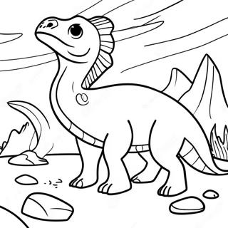 Ark Survival Evolved Taming Scene Coloring Page 66764-53534