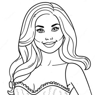 Chelsea Barbie Coloring Page 66773-53538