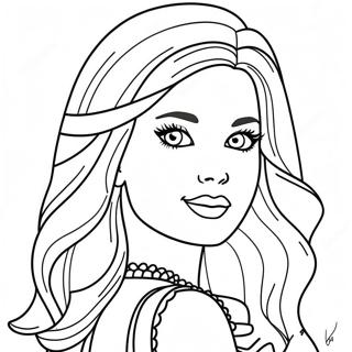 Chelsea Barbie Coloring Page 66773-53539