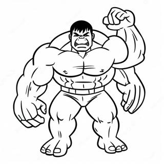 Hulk Among Us Coloring Pages