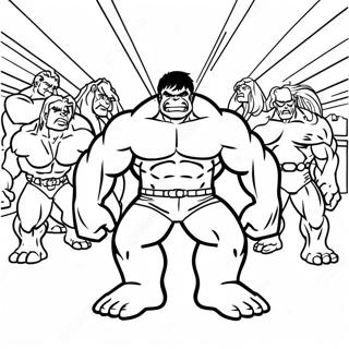 Hulk Among Us Coloring Page 66783-53548