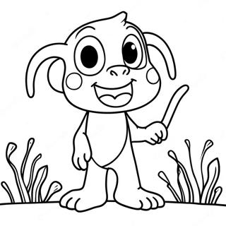 Tikki The Lucky Kwami Coloring Page 66814-53571