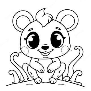 Tikki The Lucky Kwami Coloring Page 66814-53572