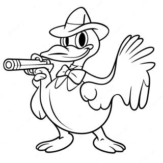 Darkwing Duck In Action Coloring Page 66834-53595