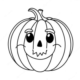 Pumpkin Face Coloring Page 66843-53590