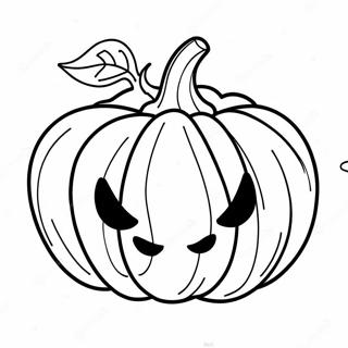 Smiling Pumpkin Face Coloring Page 66844-53597