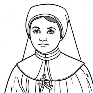 St. Elizabeth Ann Seton Coloring Pages