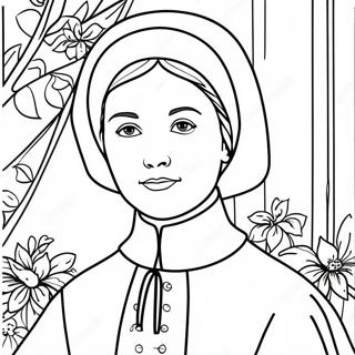 St Elizabeth Ann Seton Coloring Page 66863-53611