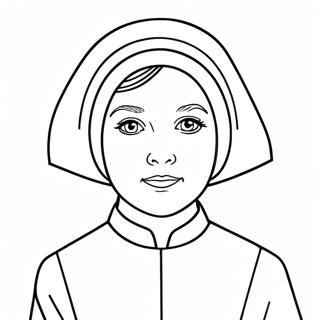 St Elizabeth Ann Seton Coloring Page 66863-53612