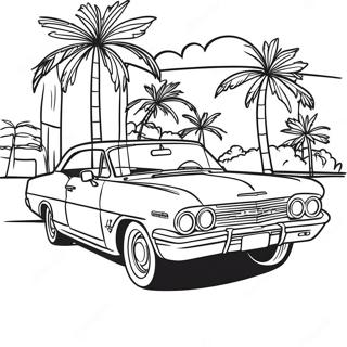 Chevy Impala Coloring Pages