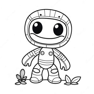 Sackboy Coloring Page 66903-59438