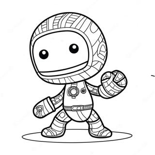 Sackboy Coloring Page 66903-59439