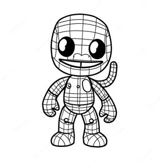 Sackboy Coloring Page 66903-59440