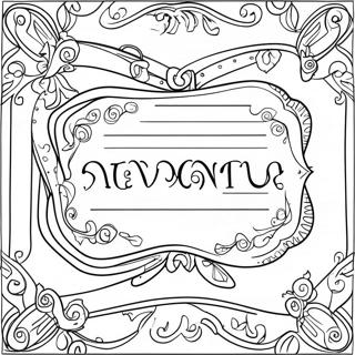 Magical Golden Ticket Adventure Coloring Page 66924-53659