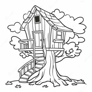 Tree House Mysteries Coloring Page 66963-53681