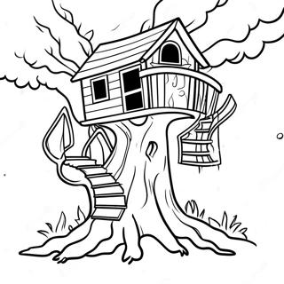 Tree House Mysteries Coloring Page 66963-53682