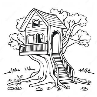 Tree House Mysteries Coloring Page 66963-53683