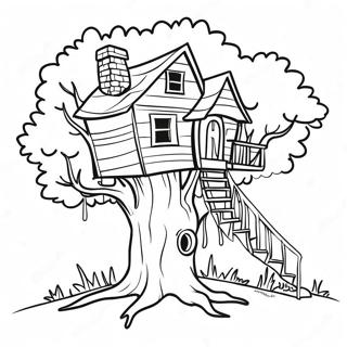 Tree House Mysteries Coloring Page 66963-53684