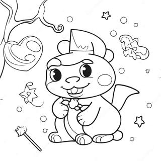 Magic Mixies Coloring Pages