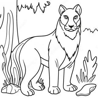 North American Animals Coloring Page 67023-53735