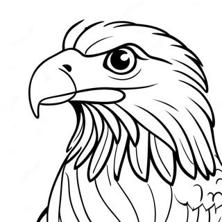 Majestic Bald Eagle Coloring Page 67024-53739