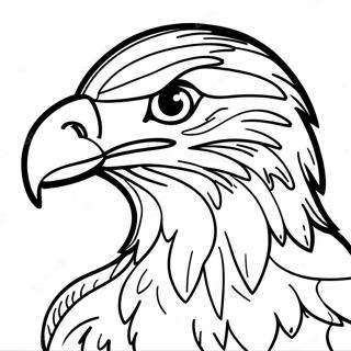 Majestic Bald Eagle Coloring Page 67024-53740