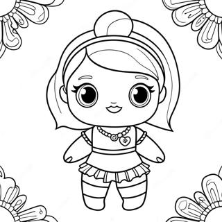 Lol Dolls Coloring Page 67033-53746