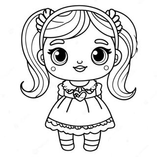 Lol Dolls Coloring Page 67033-53747