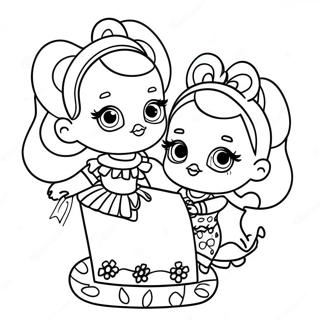 Lol Dolls Coloring Page 67033-53748