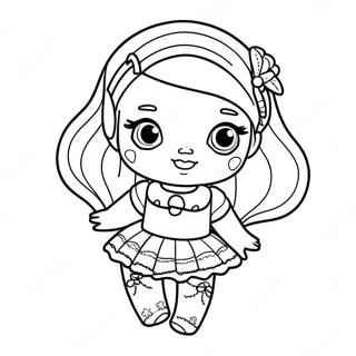 Lol Dolls Coloring Pages