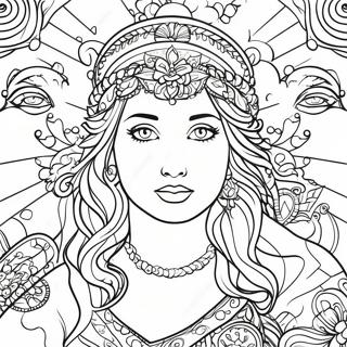 Red X Coloring Page 67053-53766