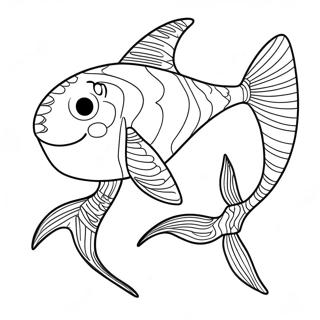 Shark Tale Coloring Pages