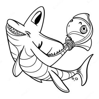 Shark Tale Coloring Page 67063-53763