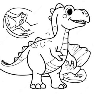 Dino Smashers Coloring Page 67073-53773