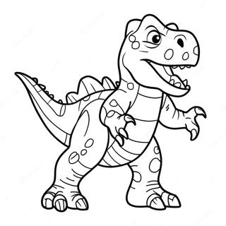 Fierce Dino Smashers Coloring Page 67074-53777